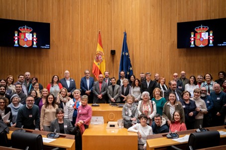 Participantes en la Jornada “El Voluntariado en la sociedad: Construyendo compromisos solidarios”. Congreso Diputados, Madrid, 7 de febrero. Participantes en la Jornada “El Voluntariado en la sociedad: Construyendo compromisos solidarios”. Congreso Diputados, Madrid, 7 de febrero.