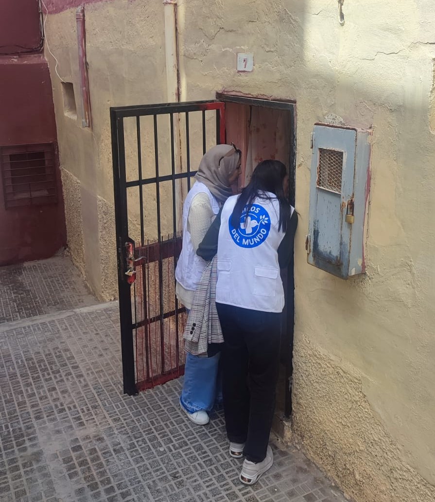 Intervención en el barrio Cabrerizas, Melilla. Intervención en el barrio Cabrerizas, Melilla.